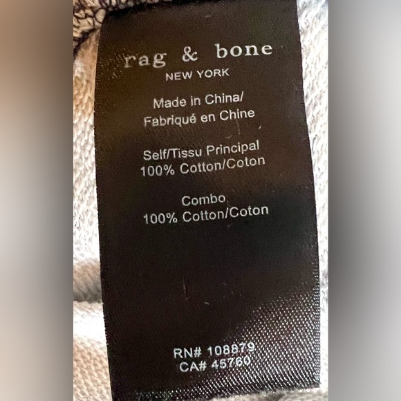 Rag & Bone Miramar Faux Denim Joggers, Elastic Waist & Cuffs | Small - Picture 12 of 14